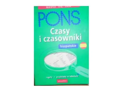 Książka - Czasy i czasowniki hiszpańskie