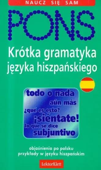 Książka - Krótka gramatyka języka hiszpańskiego