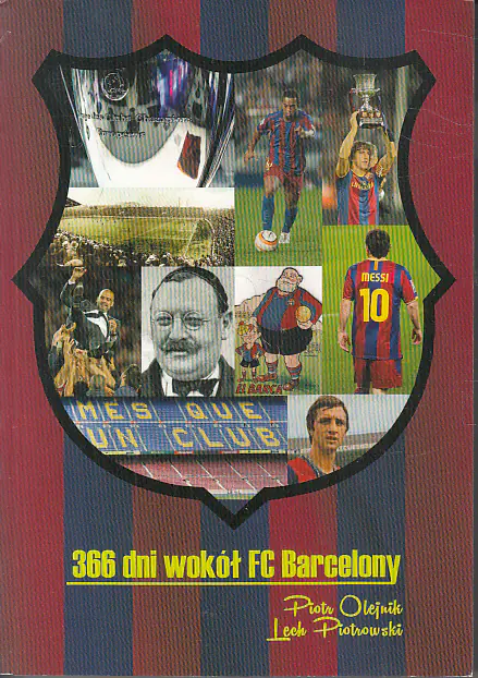 Książka - 366 DNI WOKÓŁ FC BARCELONY