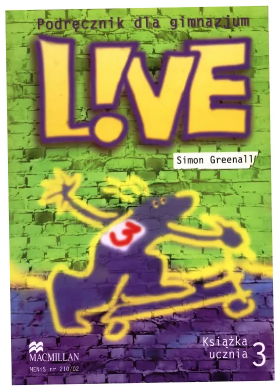 Książka - Live 3 SB MACMILLAN