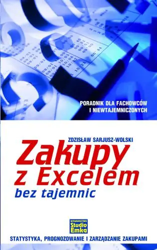 Książka - Zakupy z Excelem bez tajemnic