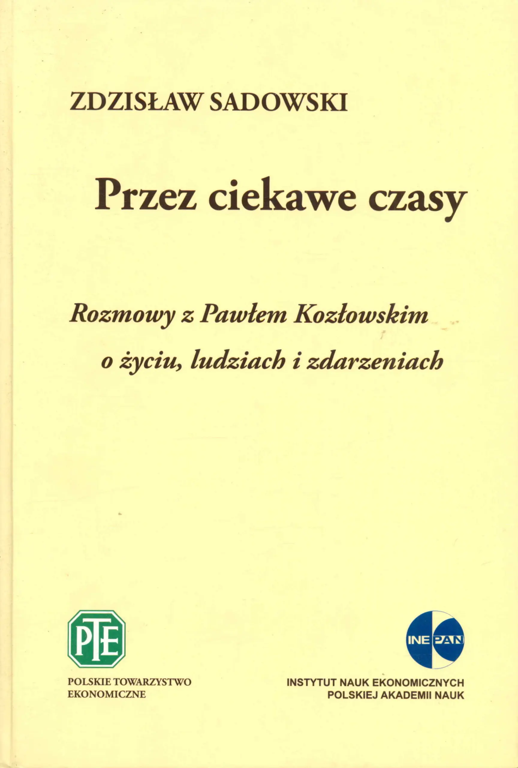 Książka - Przez ciekawe czasy