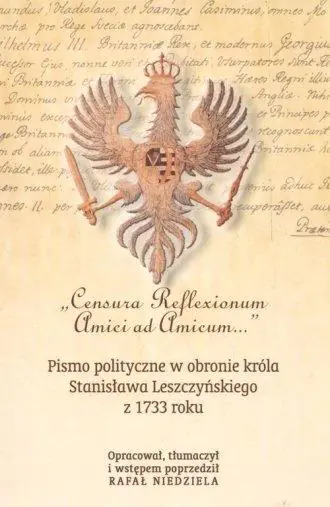 Książka - Censura Reflexionum Amici ad Amicium...