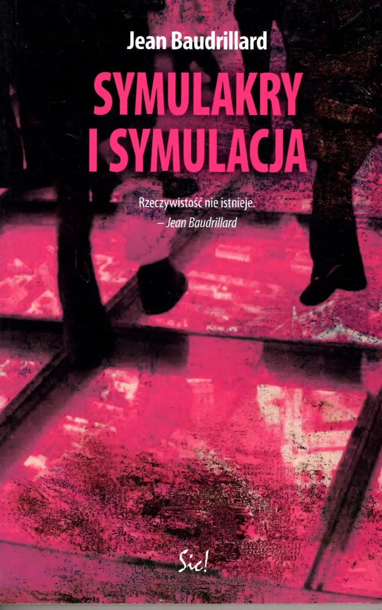 Książka - Symulakry i symulacja