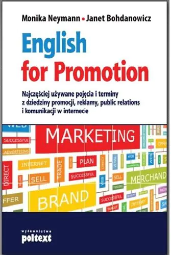 Książka - English for promotion