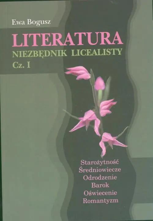 Książka - Literatura cz.1 Niezbędnik licealisty