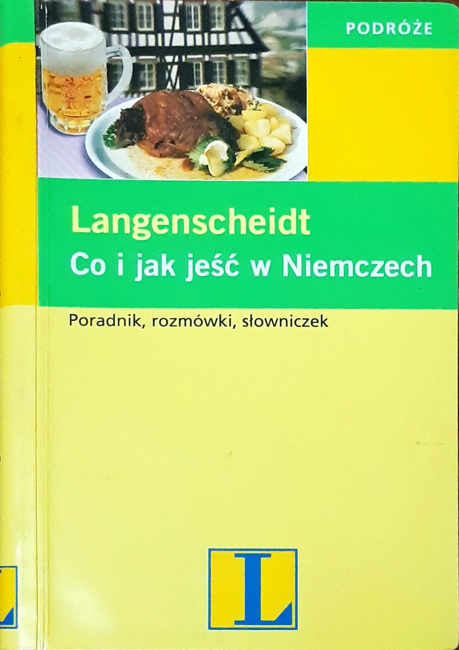 Książka - Słownik turysty polsko - hiszpański Langenscheidt