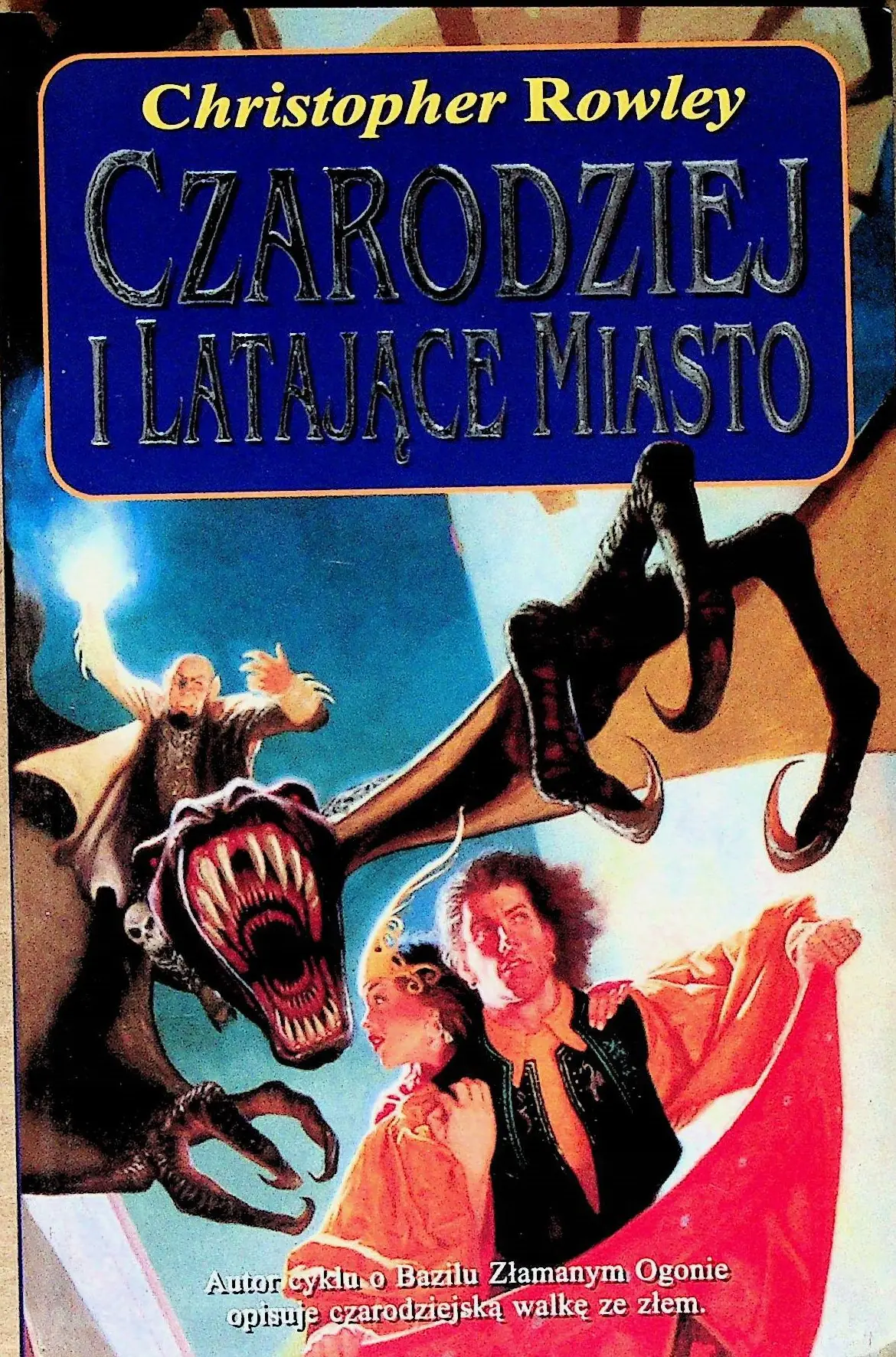 Książka - Czarodziej i latające miasto