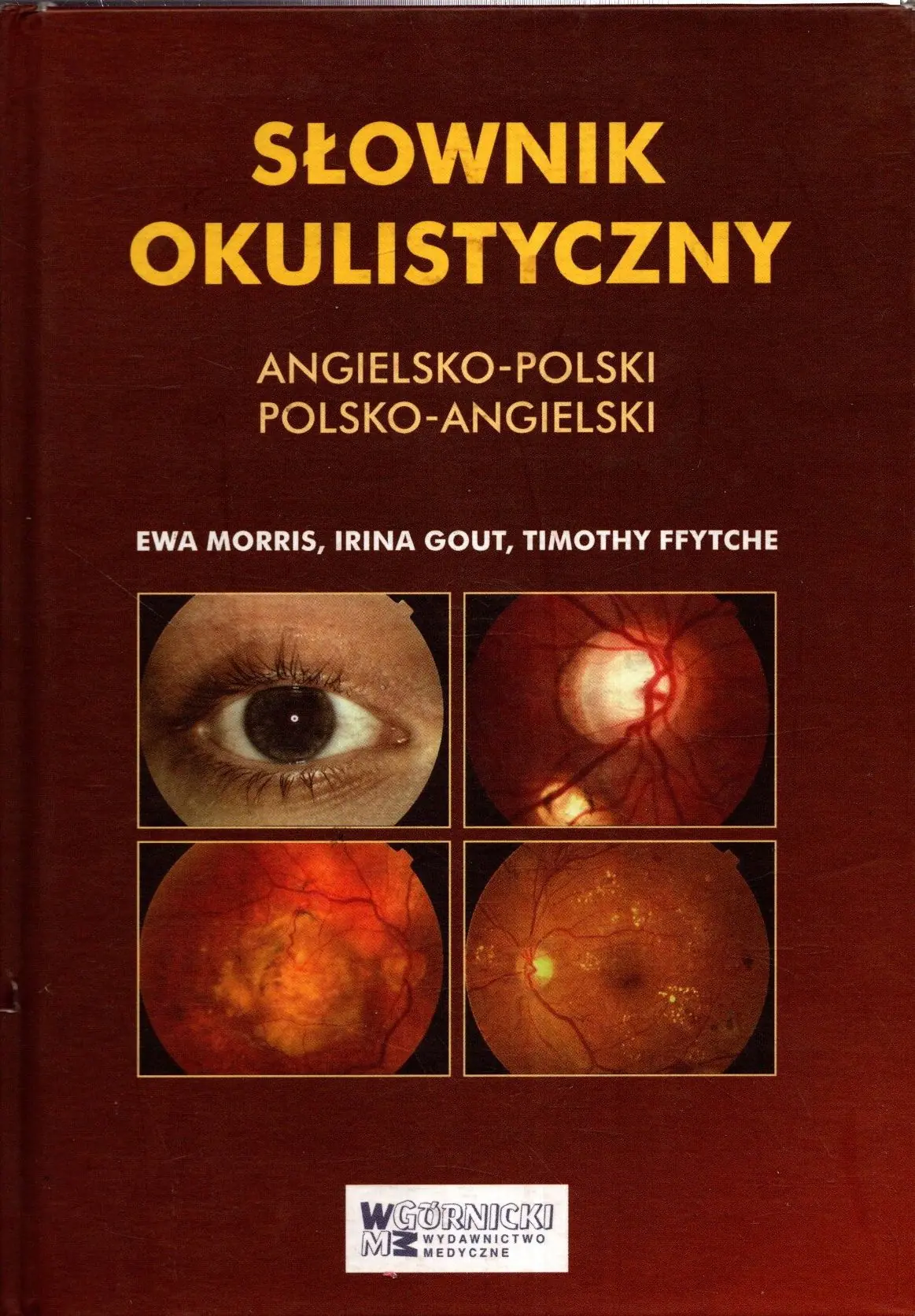 Książka - Słownik okulistyczny angielsko-polski polsko-angielski