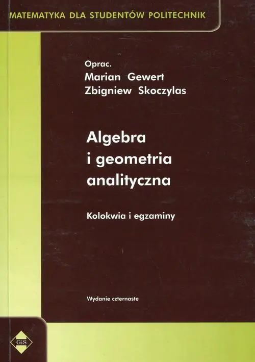 Książka - Algebra i geometria analityczna