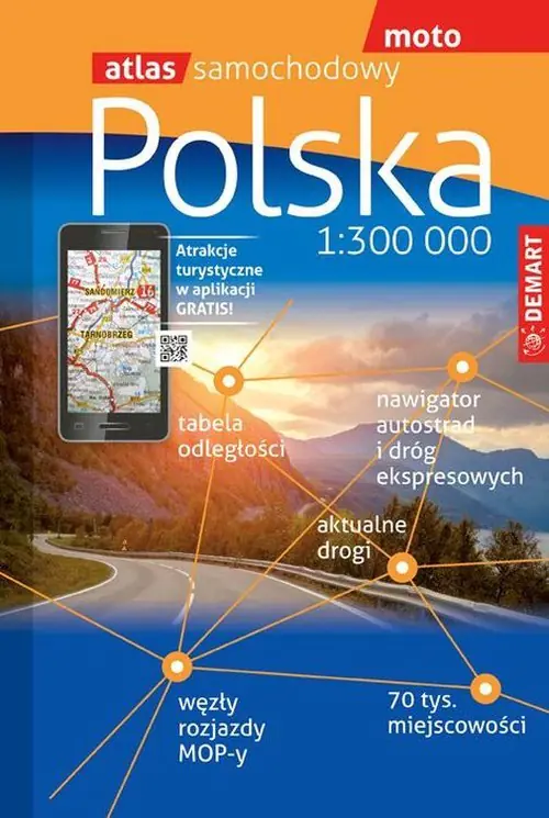 Książka - Polska. Atlas samochodowy 1:300 000