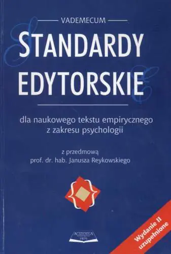Książka - Standardy edytorskie Vademecum