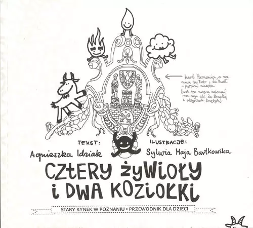 Książka - Cztery żywioły i dwa koziołki