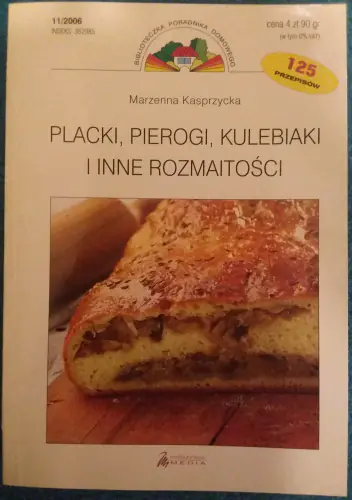 Książka - Placki, pierogi, kulebiaki i inne rozmaitości