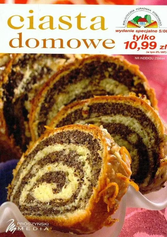 Książka - Ciasta domowe