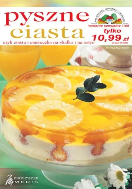 Książka - Pyszne ciasta