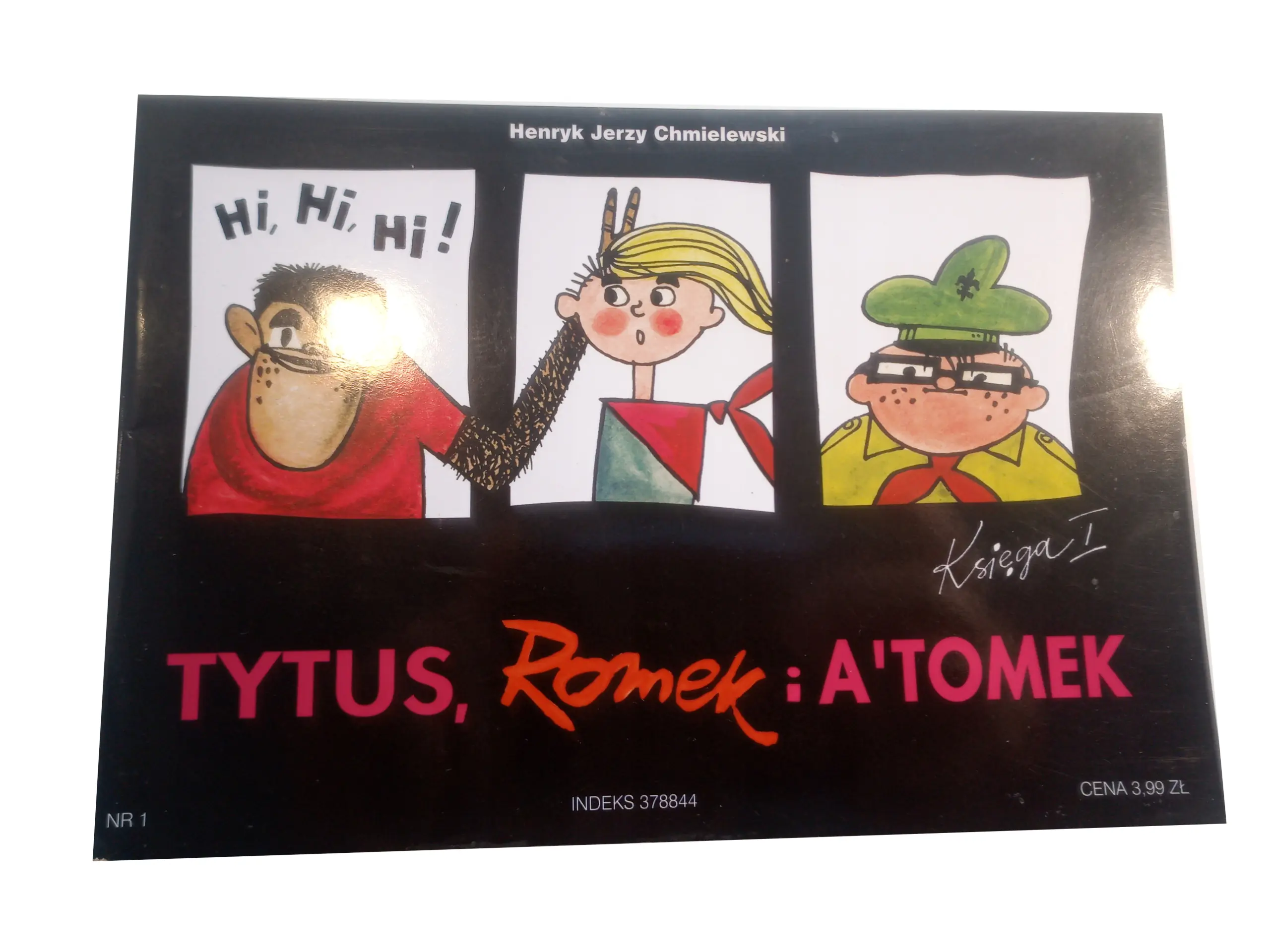 Książka - Tytus, Romek i A tomek. Tytus harcerzem księga I
