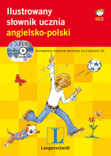 Książka - Ilustrowany słownik ucznia angielsko-polski + 2CD
