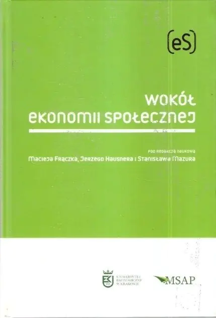 Książka - Wokół ekonomii społecznej