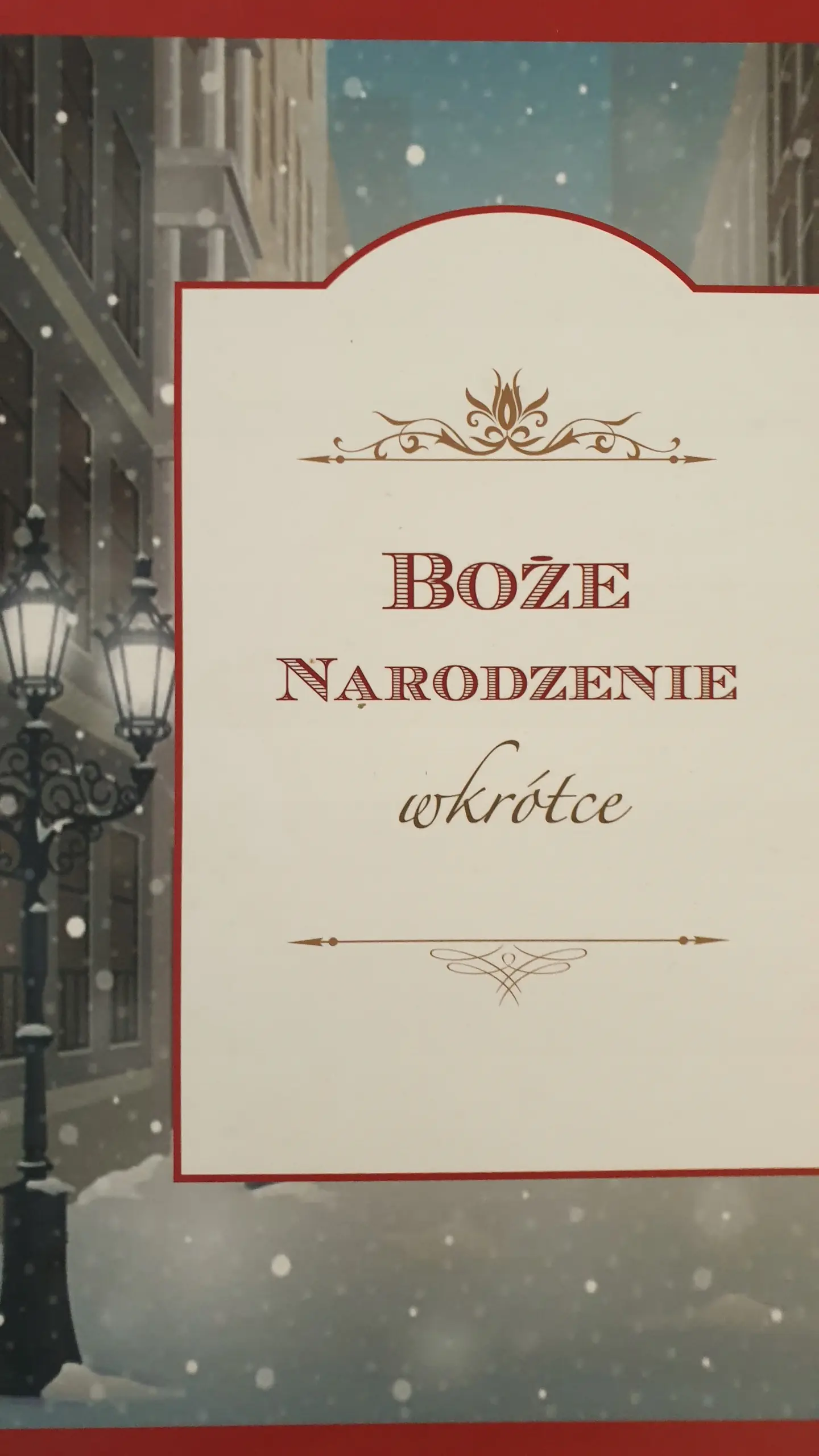 Książka - Boże narodzenie wkrótce
