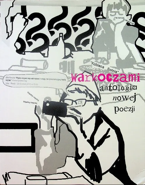 Książka - Warkoczami Antologia nowej poezji