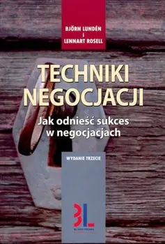 Książka - Techniki Negocjacji