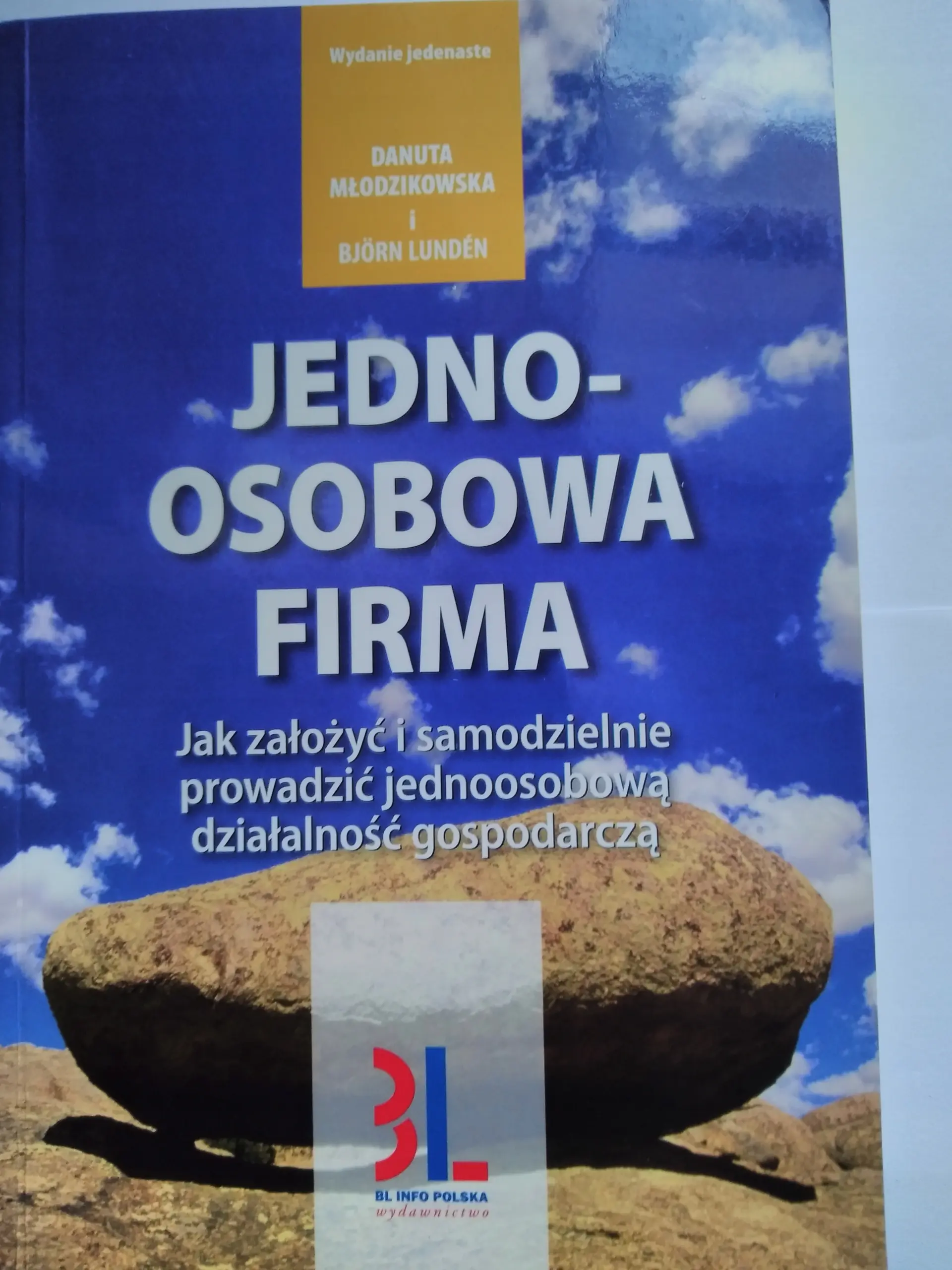 Książka - Jednoosobowa firma 2012r