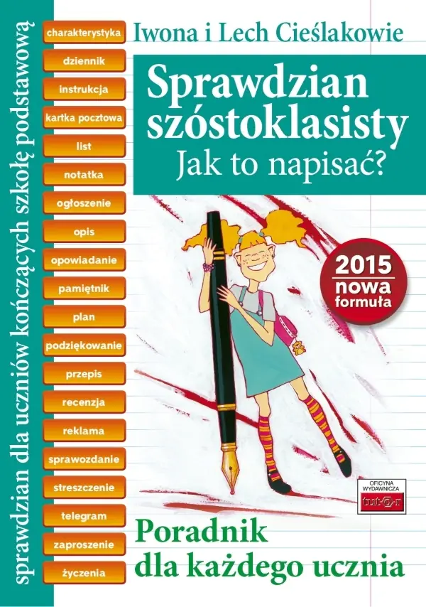 Książka - J. polski. Sprawdzian szóstoklasisty. Jak to napisać? Opr. m