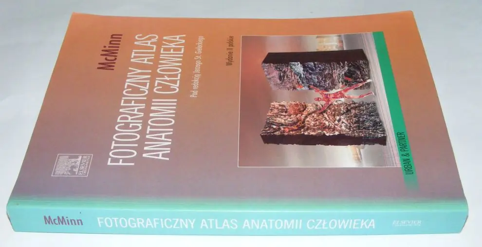 Książka - Fotograficzny atlas anatomii człowieka McMinna