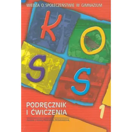 Książka - WOS GIM 1 podręcznik ZPR KOSS CIVITAS