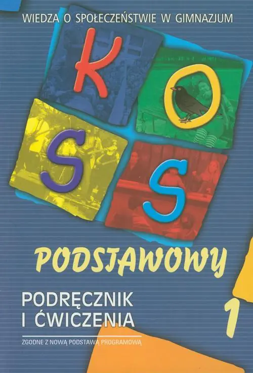 Książka - KOSS 1. Podręcznik i ćwiczenia do wiedzy o społeczeństwie