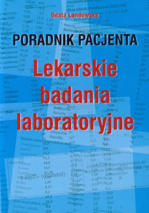Książka - Poradnik pacjenta. Lekarskie badania laboratoryjne