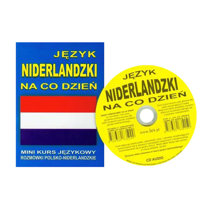 Książka - Język niderlandzki na co dzień. Mini kurs językowy rozmówki polsko-niderlandzkie