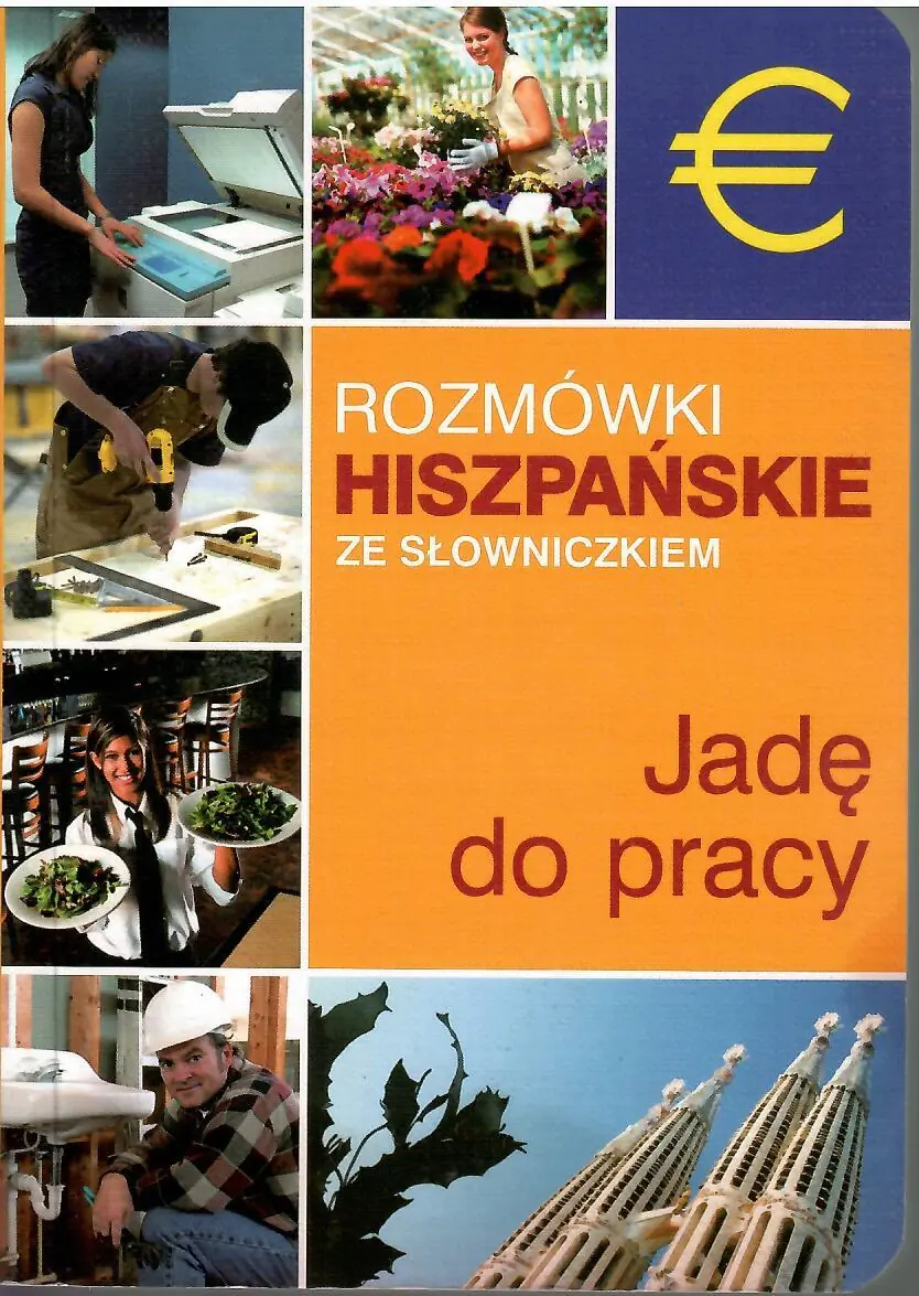 Książka - Jadę do pracy. Rozmówki hiszpańskie ze słow.