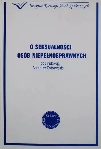 Książka - O seksualności osób niepełnosprawnych