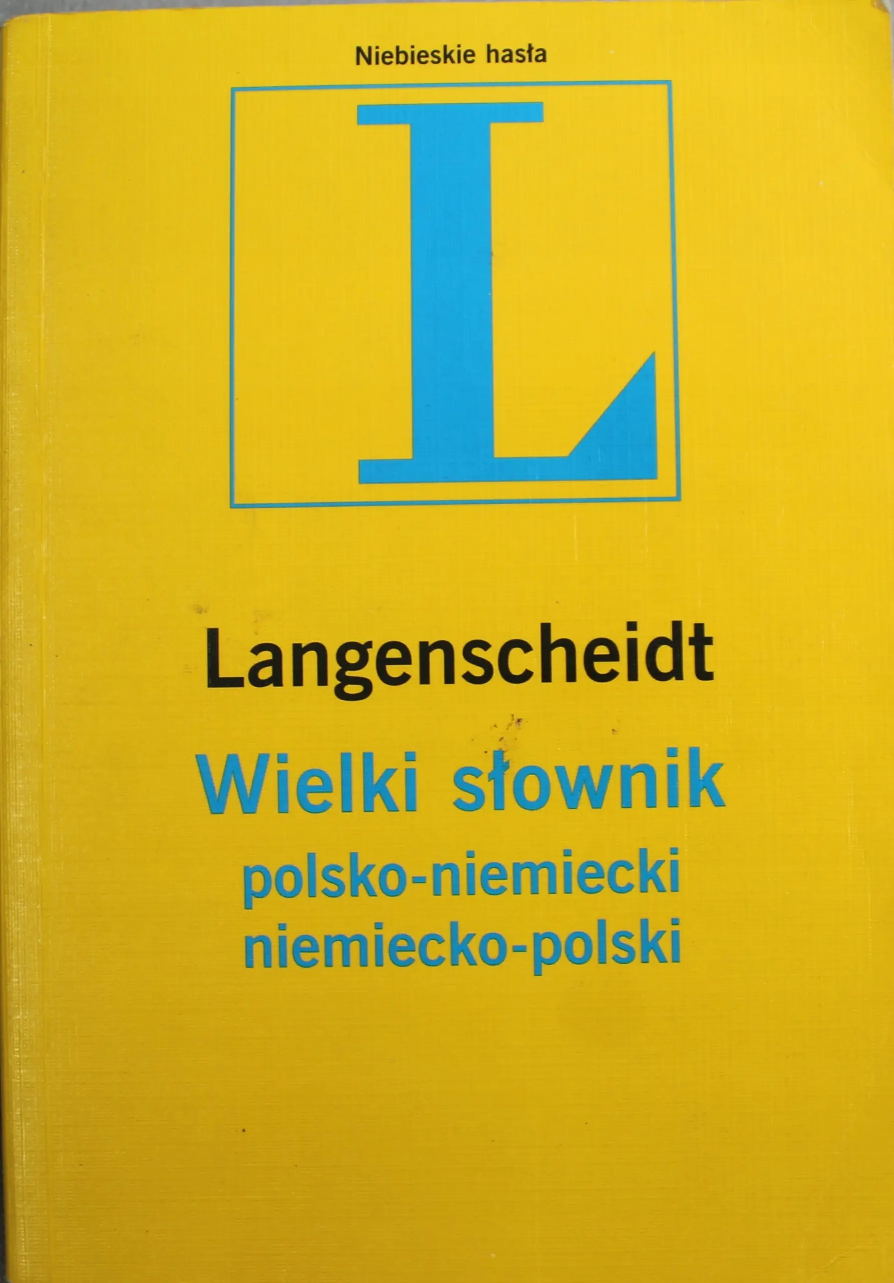 Książka - Wielki słownik polsko-niemiecki, niemiecko-polski