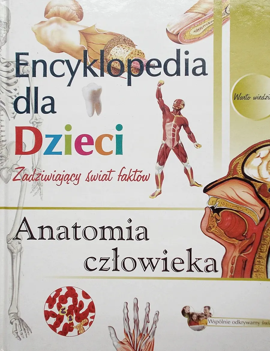 Książka - Anatomia człowieka Encyklopedia dla dzieci