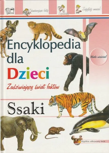 Książka - Ssaki. Encyklopedia dla dzieci