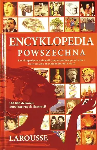 Książka - Encyklopedia powszechna Laroussea