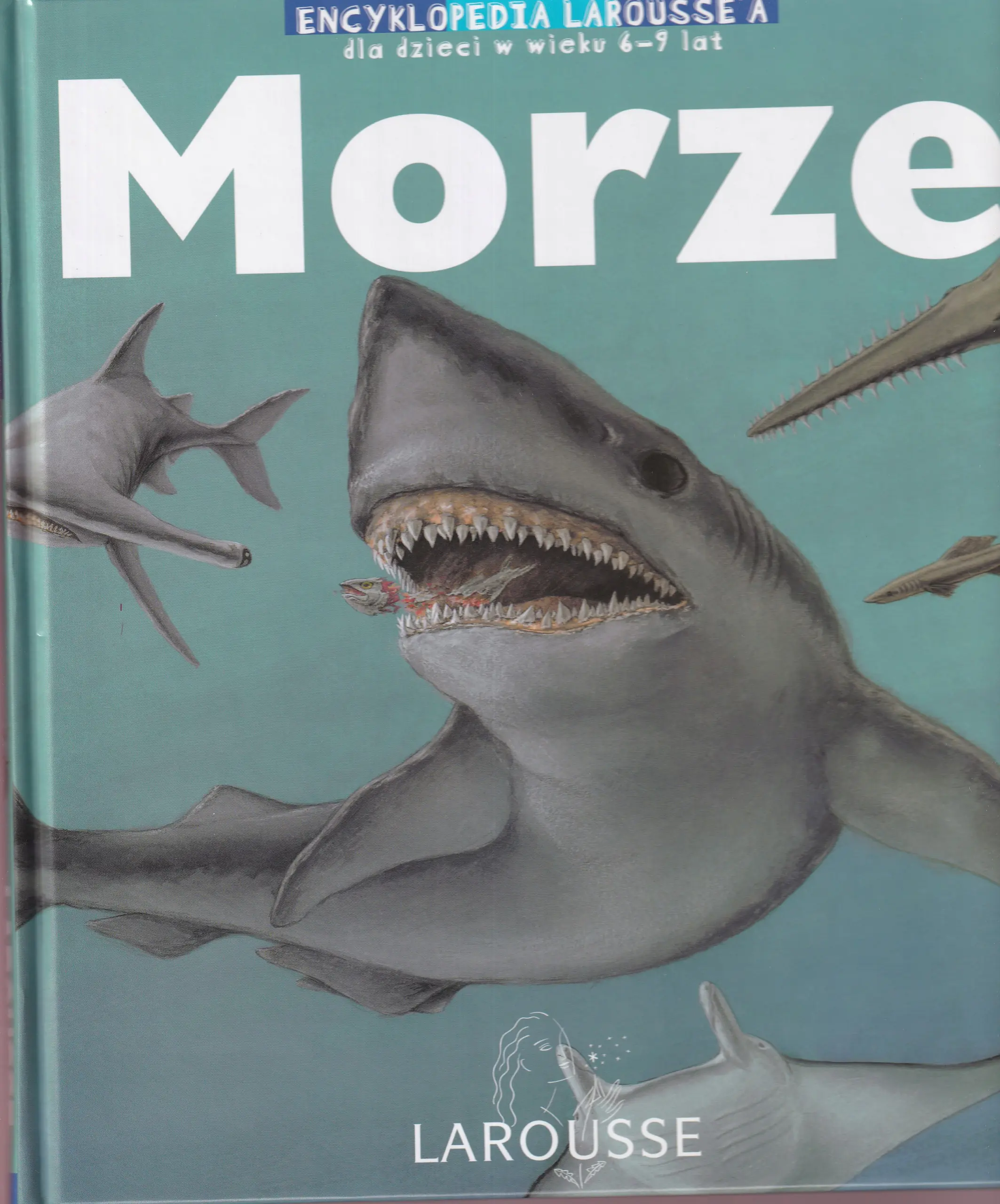 Książka - MORZE ENC.LAROUSA DLA DZIECI W WIEKU 6-9 LAT