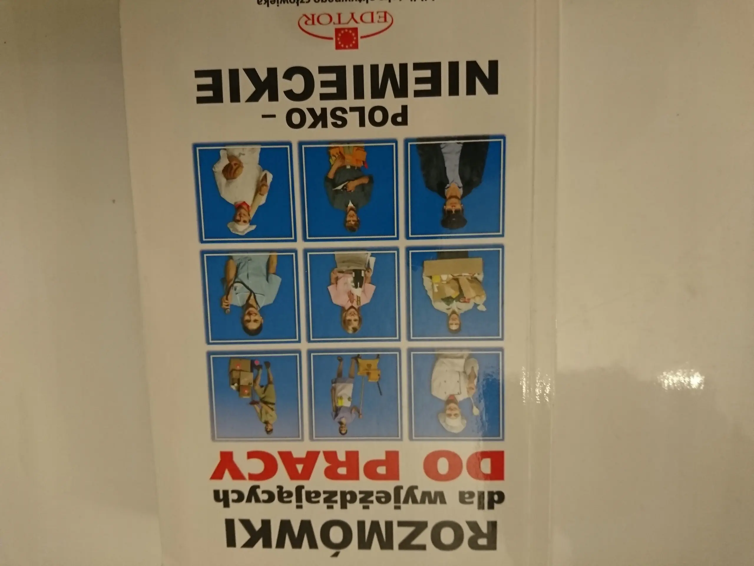 Książka - Rozmówki Polsko Niemieckie dla Wyjeżdżających do Pracy