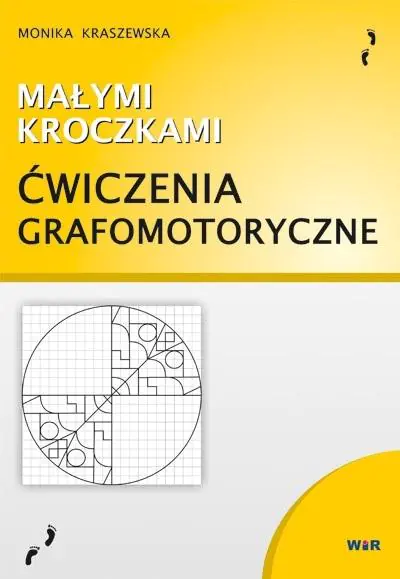 Książka - Małymi kroczkami. Ćwiczenia grafomotoryczne