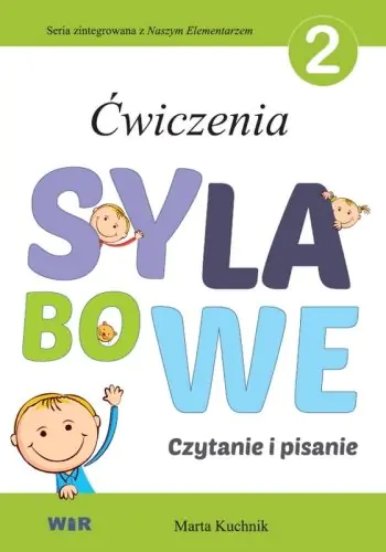 Książka - Czytanie i pisanie. Ćwiczenia sylabowe. Część 2