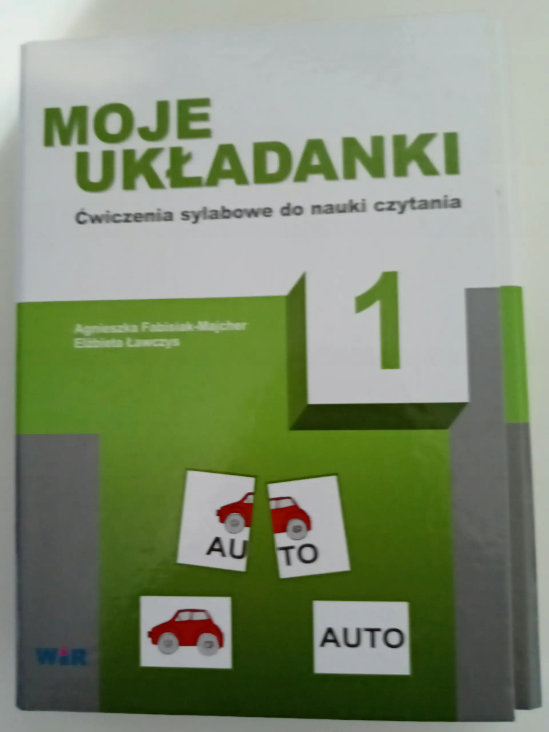 Książka - Moje układanki 1 Æwicz. sylabowe do nauk czytania