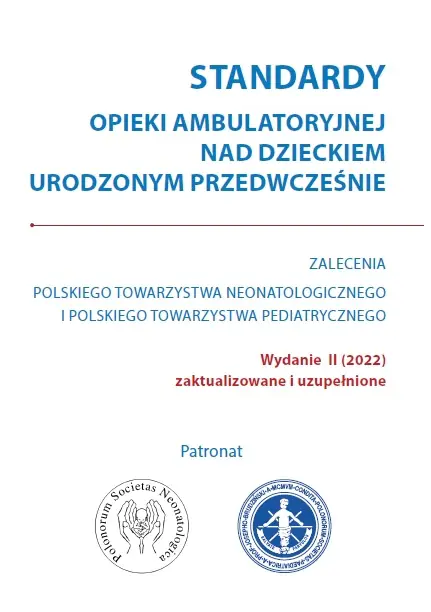 Książka - STANDARDY OPIEKI AMBULATORYJNEJ NAD DZIECKIEM 2022