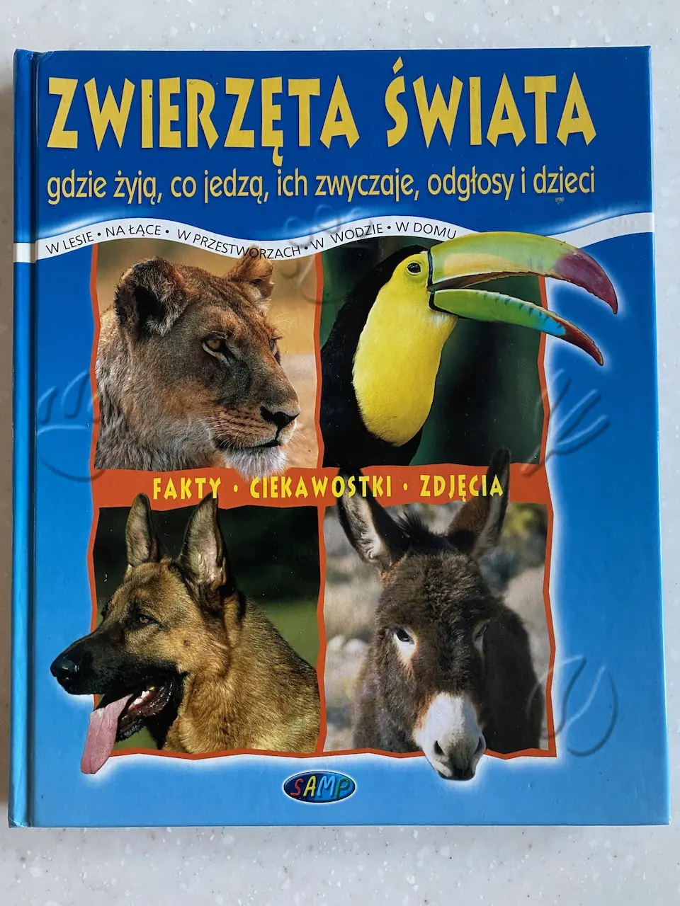 Książka - Zwierzęta świata