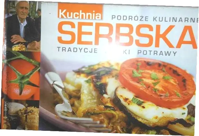 Książka - Kuchnia serbska