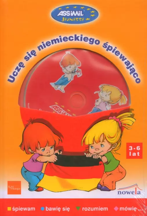 Książka - Uczę się niemieckiego śpiewająco + CD