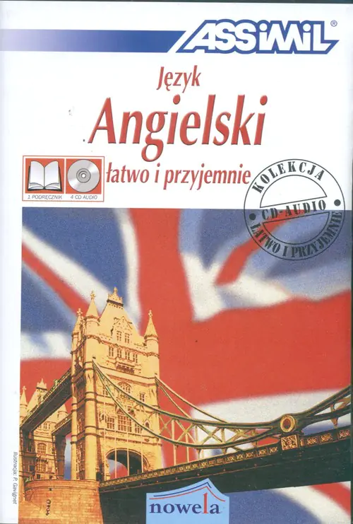 Książka - Język angielski Łatwo i przyjemnie + 4 CD