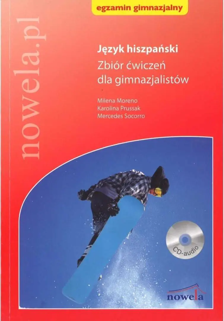 Książka - Język hiszpański. Ćw dla gimnazjalistów + CD